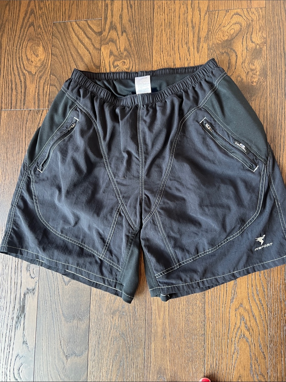 Men's Black Performance Bike Shorts